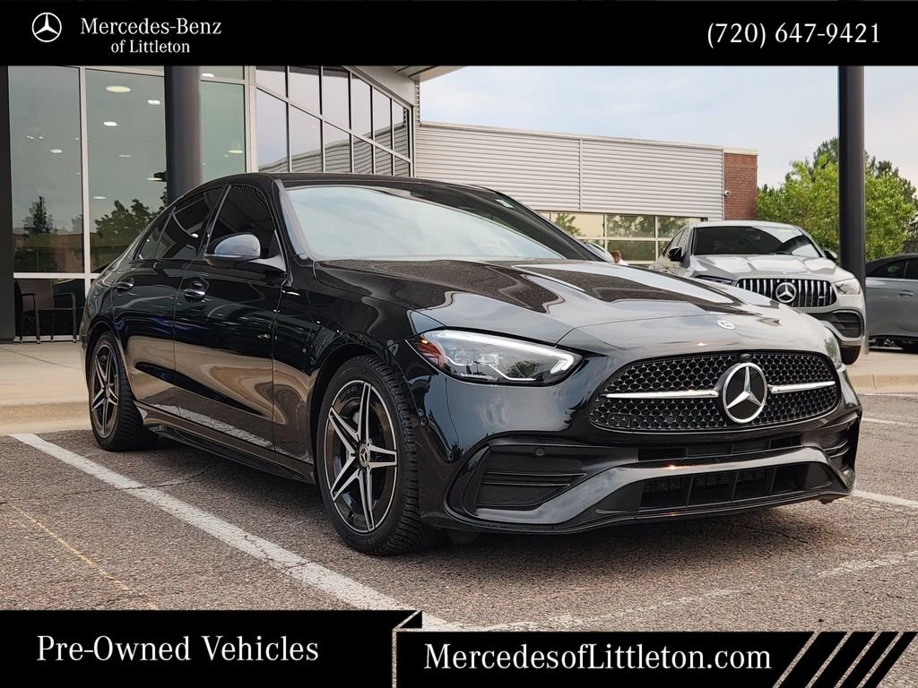 Used 2023 Black Mercedes-Benz C 300 image 3