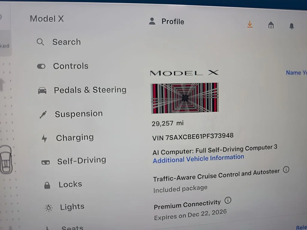 Used 2023 Red Tesla Plaid image 29