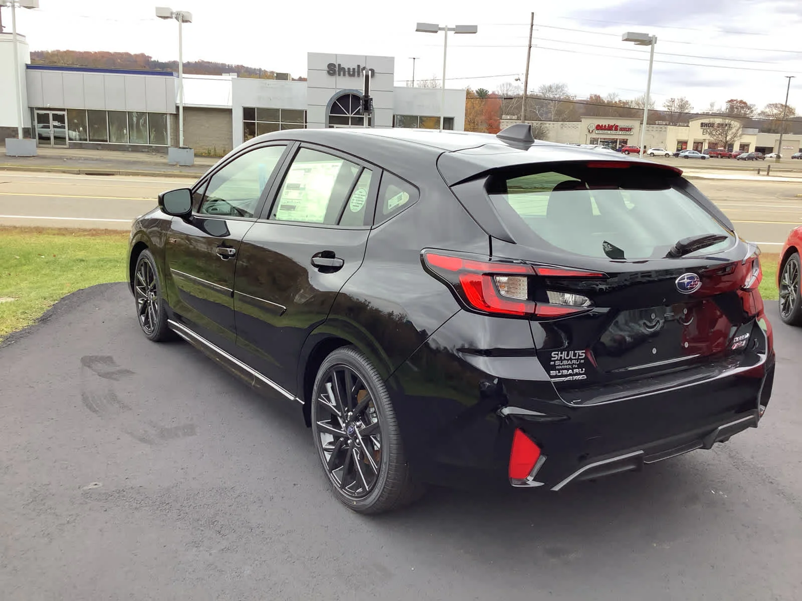 New 2025 Crystal Black Silica Subaru RS image 3