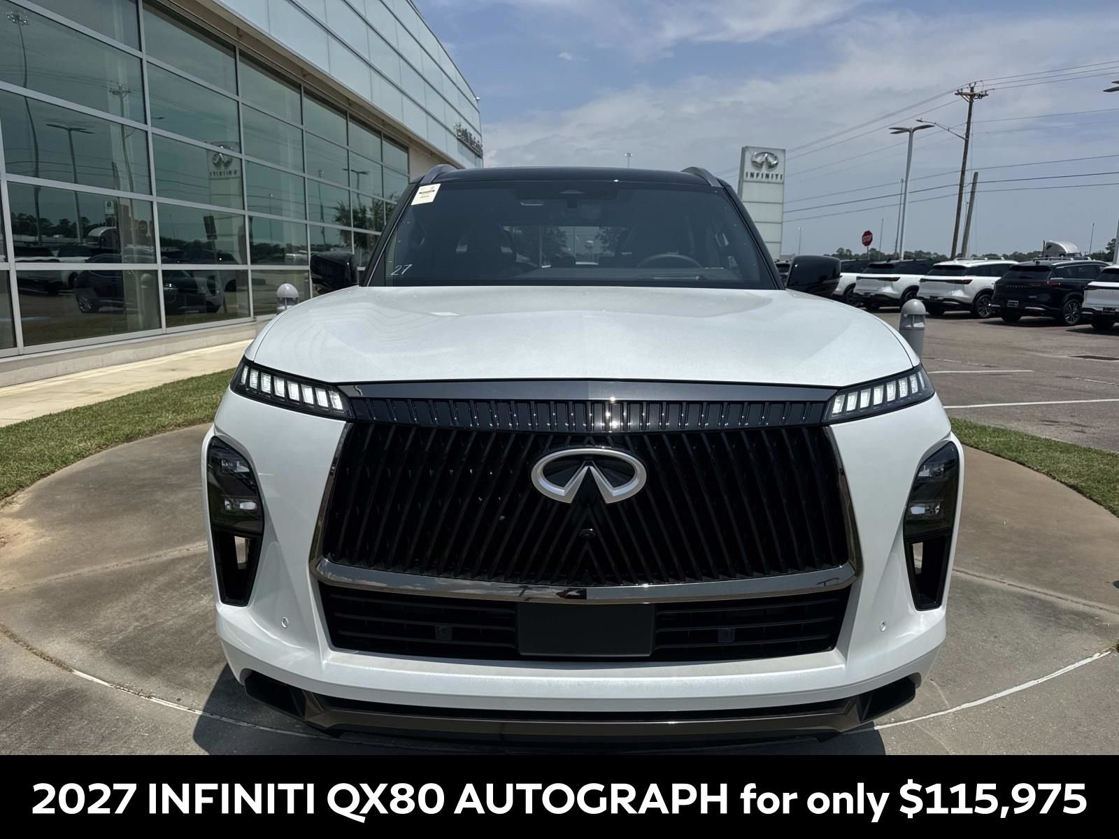 New 2027 2T RADIANT WHIT INFINITI Autograph 4WD image 2
