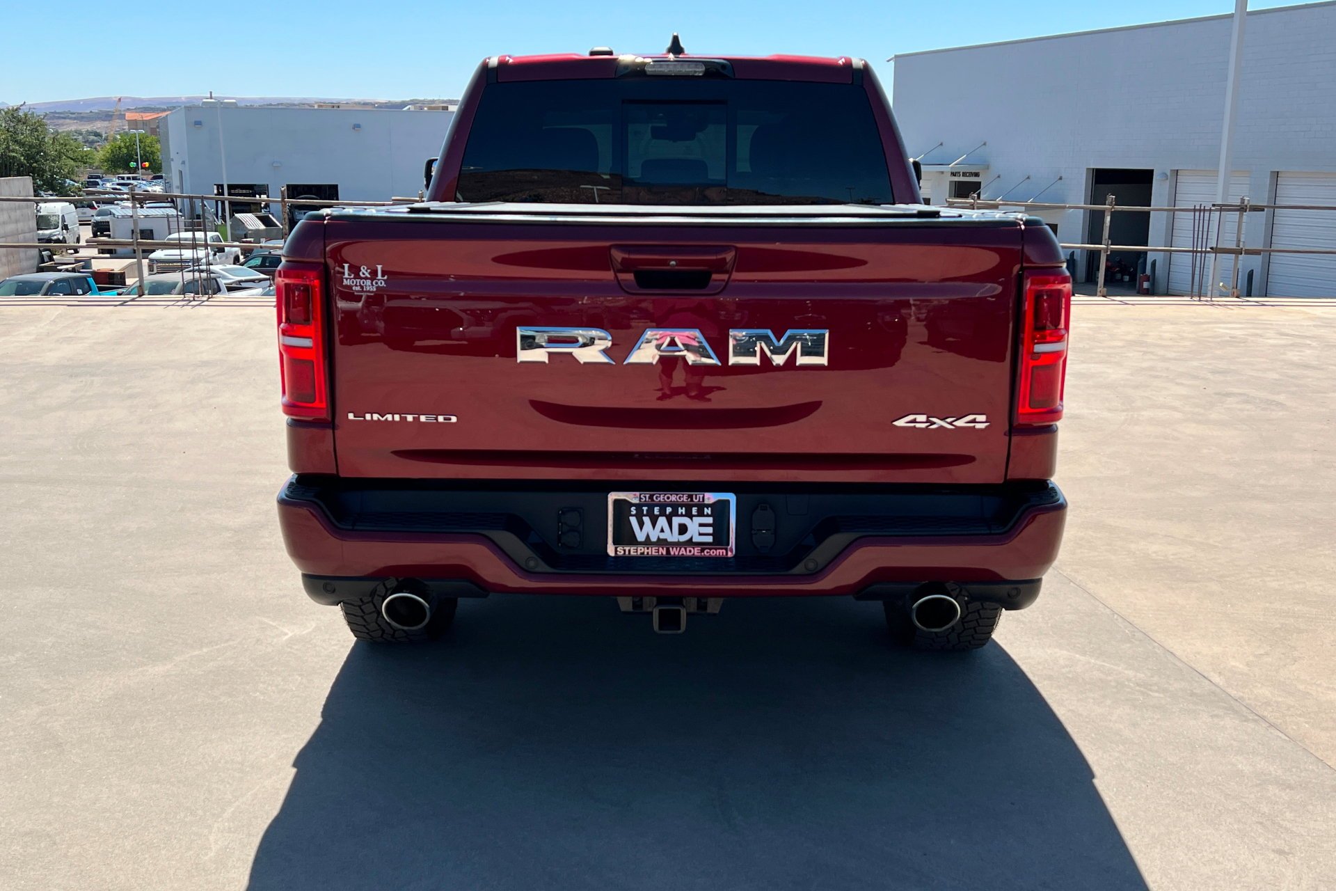Used 2025 Delmonico Red Pearlcoat Ram Limited image 5