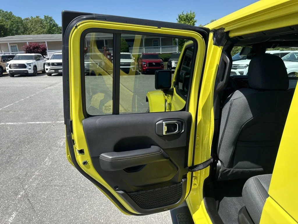 Used 2024 Yellow Jeep Sahara 4xe image 22