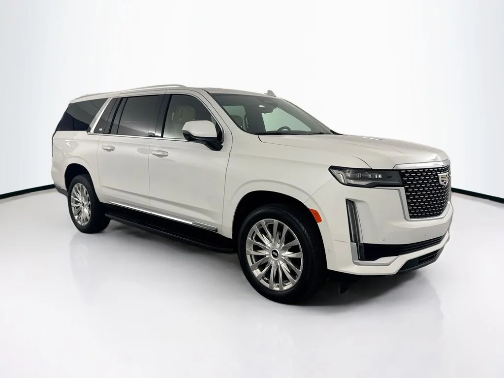 Used 2024 White Cadillac Premium image 3