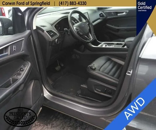 Used 2024 Carbonized Gray Metallic Ford SEL image 2