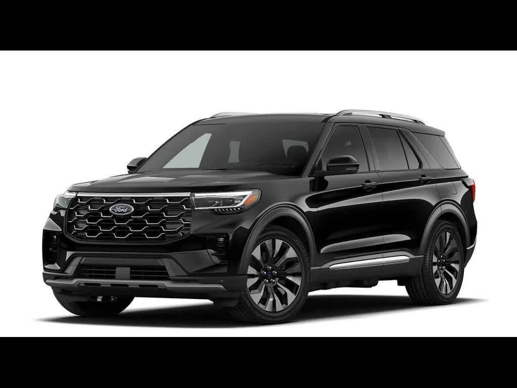 New 2026 Agate Black Metallic Ford Platinum image 1