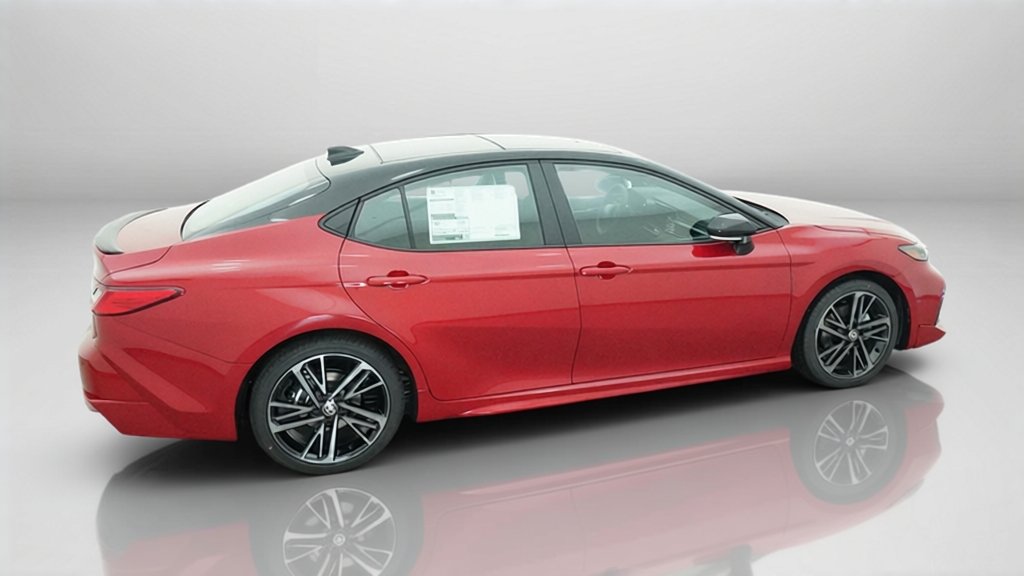 New 2026 Supersonic Red with Midnight Black Metallic roof Toyota XSE image 46