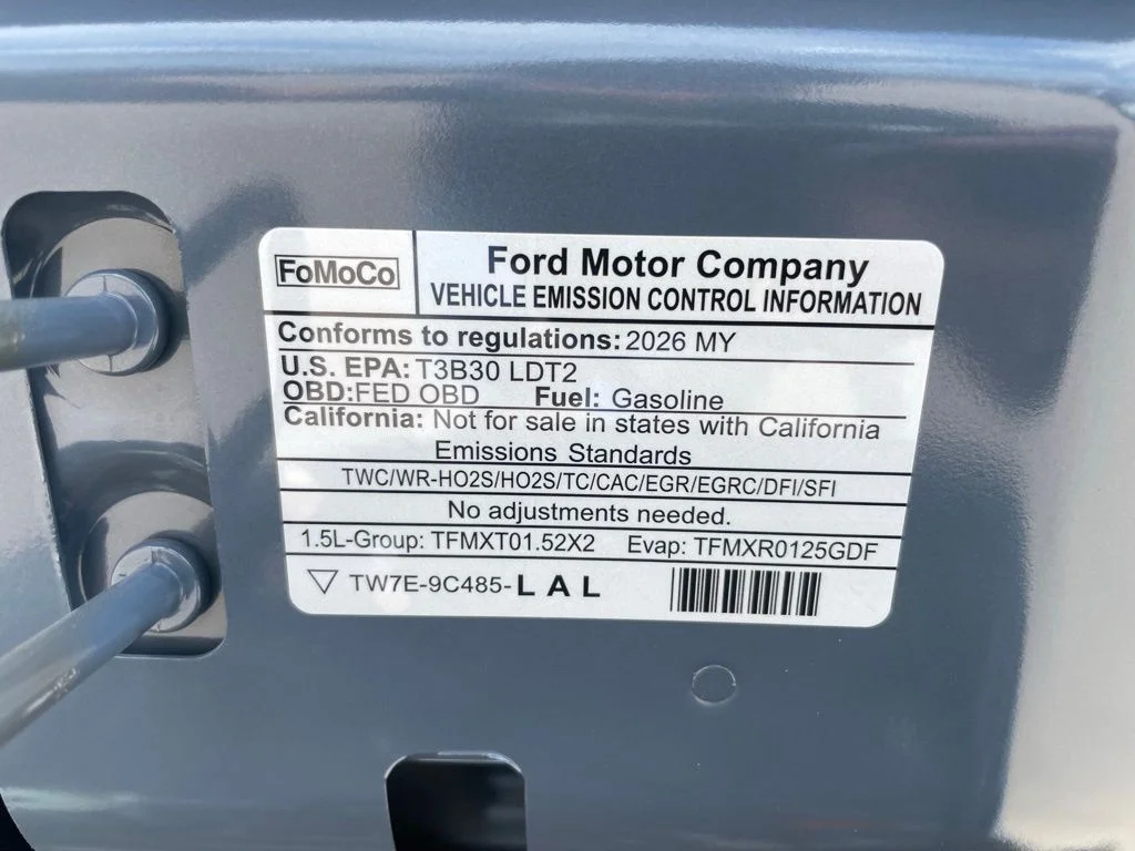 New 2026 Azure Gray Metallic Tri-Coat Ford Big Bend® image 35