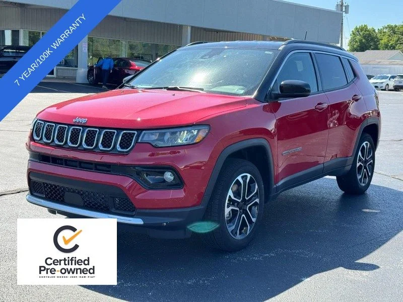 Certified Used 2024 Red Jeep Limited image 8
