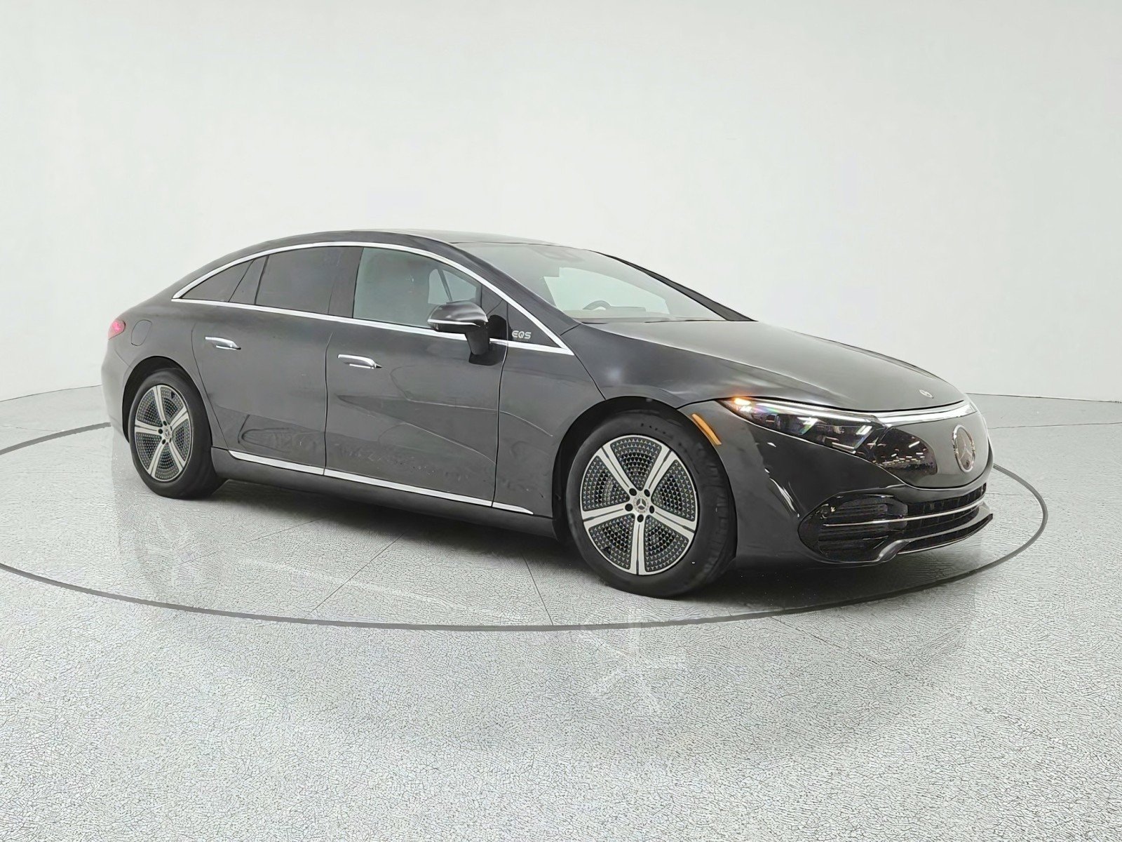 Certified Used 2023 Graphite Grey Metallic Mercedes-Benz EQS 450+ Sedan image 3