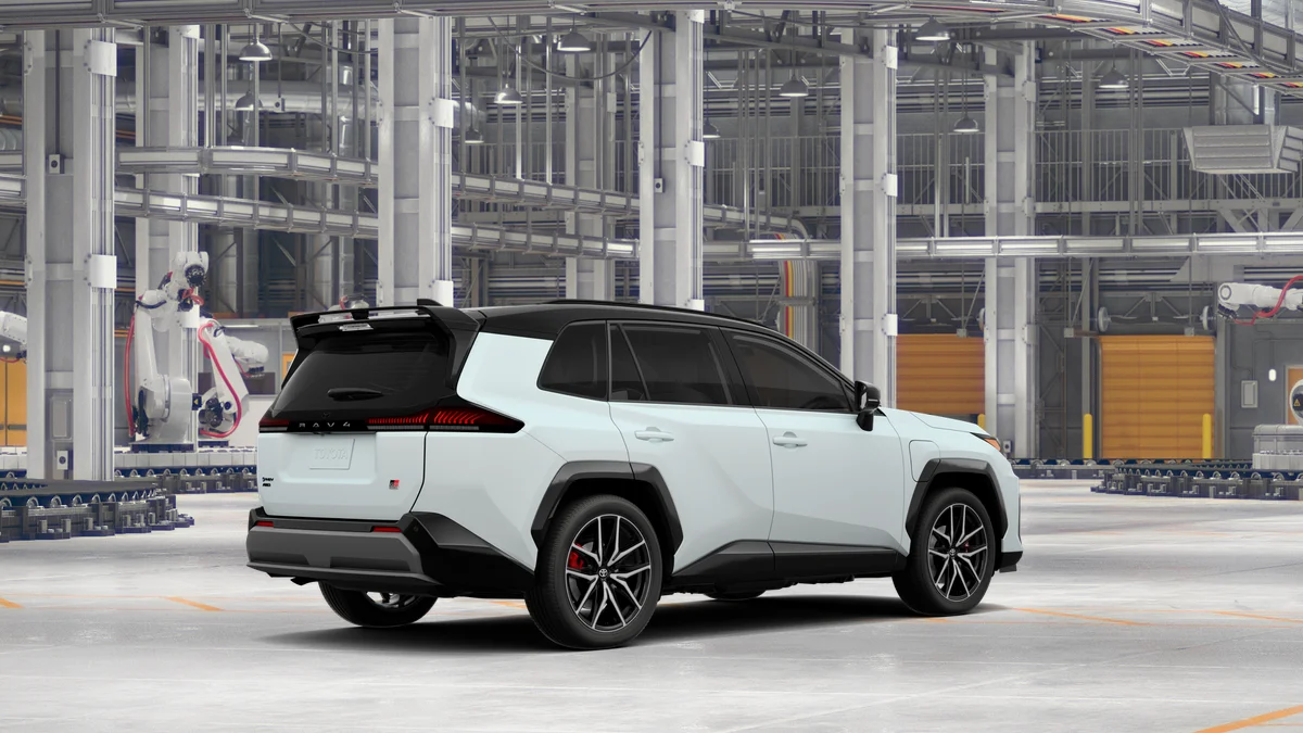New 2026 Wind Chill Pearl with Midnight Black Metallic roof Toyota GR SPORT image 10