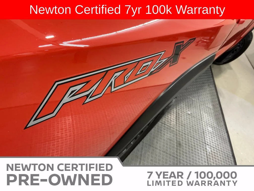 Certified Used 2025 Afterburn Orange Nissan PRO-X image 13