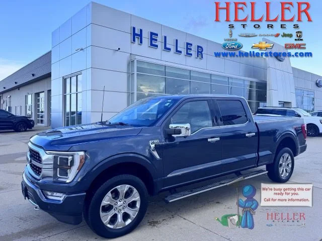 Used 2022 Smoked Quartz Metallic Tinted Clearcoat Ford Platinum image 1