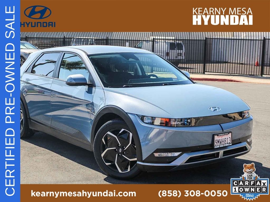 Used 2024 Blue Hyundai SEL image 1