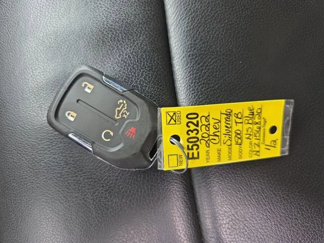 Used 2022 Northsky Blue Metallic Chevrolet LT Trail Boss image 28