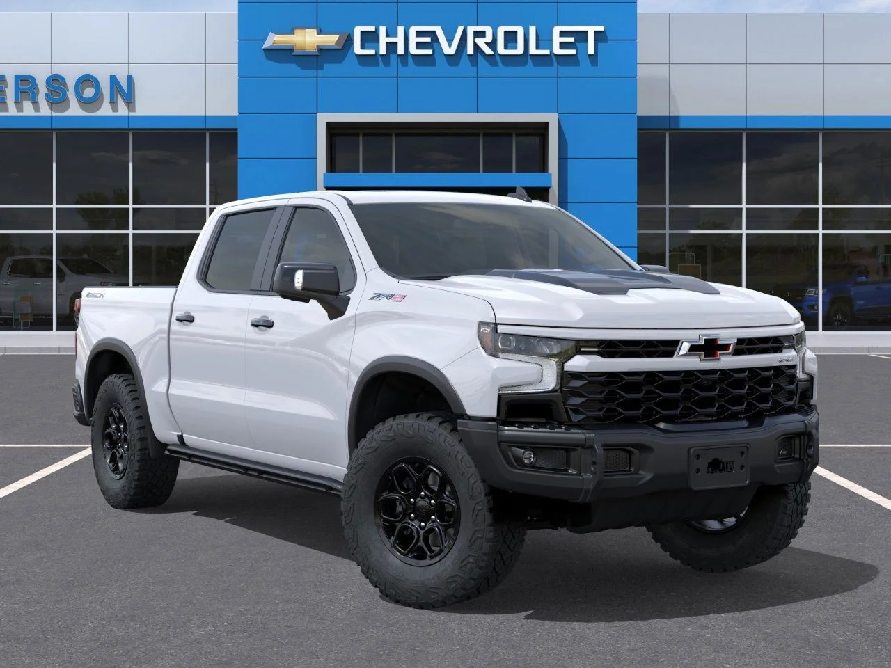 New 2026 White Chevrolet ZR2 image 3