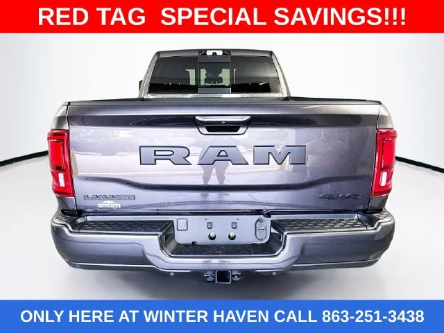 New 2026 Granite Crystal Metallic Clear-Coat Exterior Paint RAM LARAMIE image 6