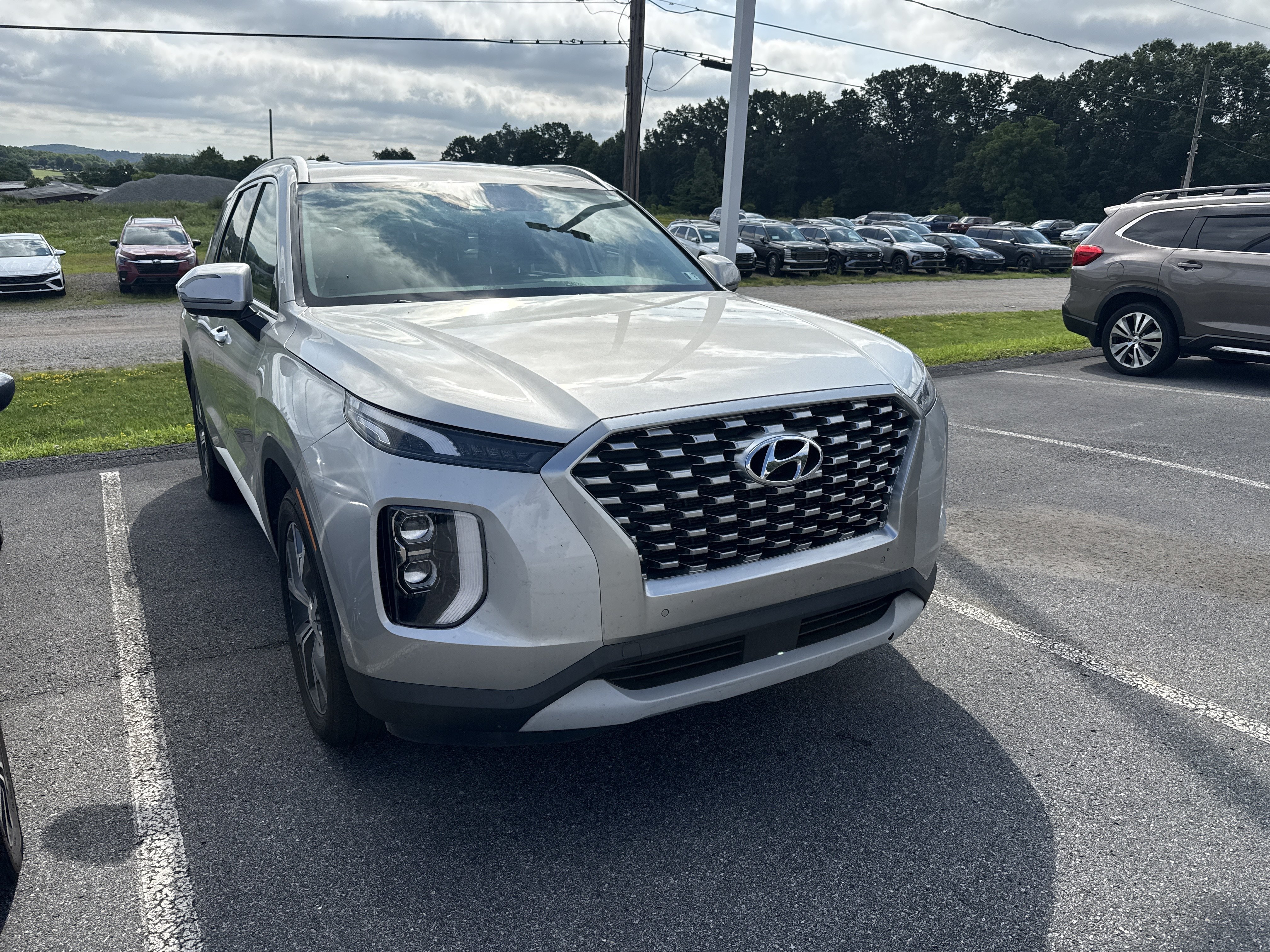 Certified Used 2021 Typhoon Silver Hyundai SEL image 2