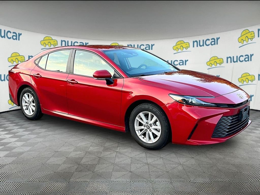 Used 2025 Red Toyota LE image 1