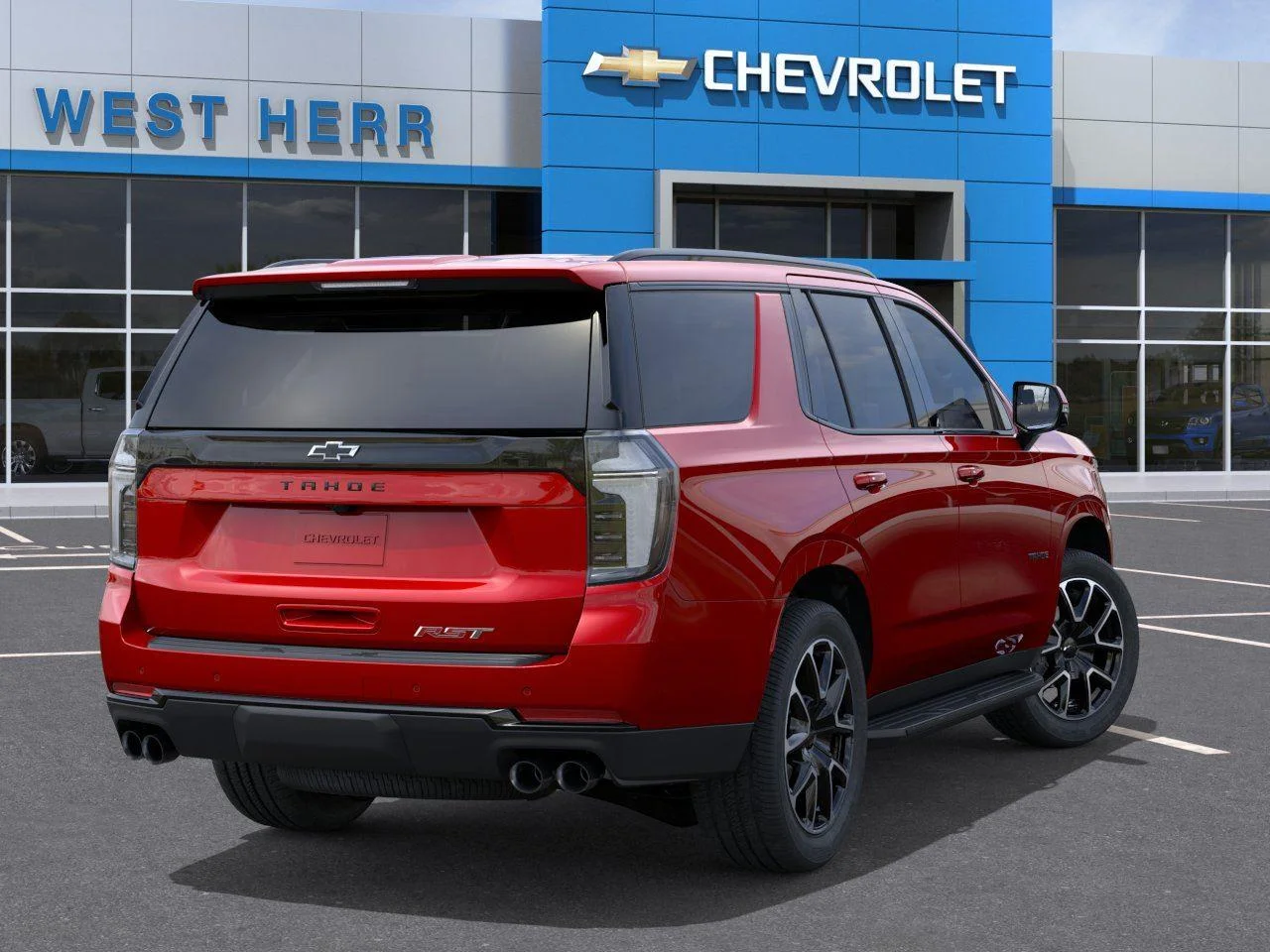 New 2026 Radiant Red Tintcoat Chevrolet RST image 4