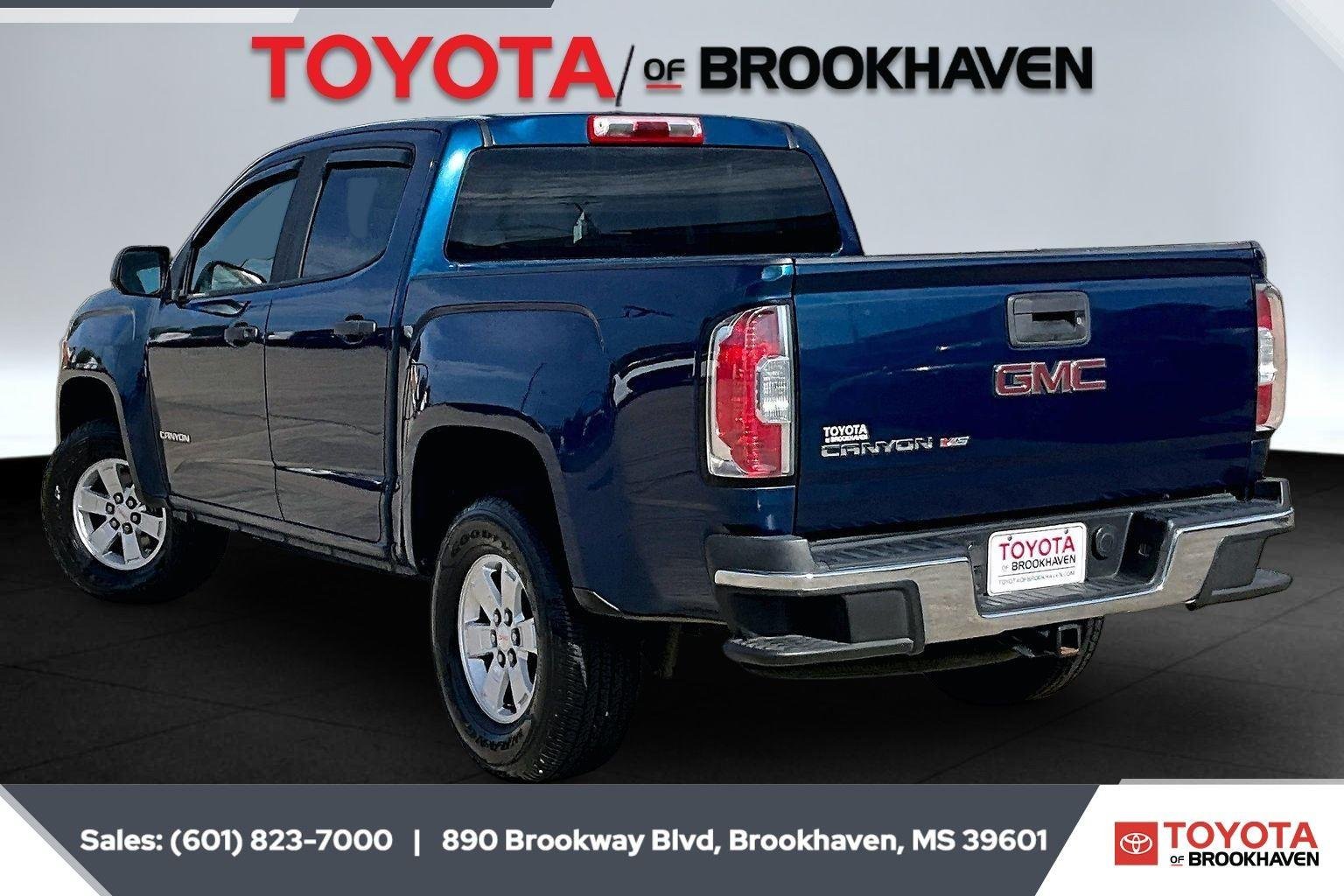 Used 2019 GMC Canyon Base with VIN 1GTG5BEN7K1163595 for sale in Brookhaven, MS