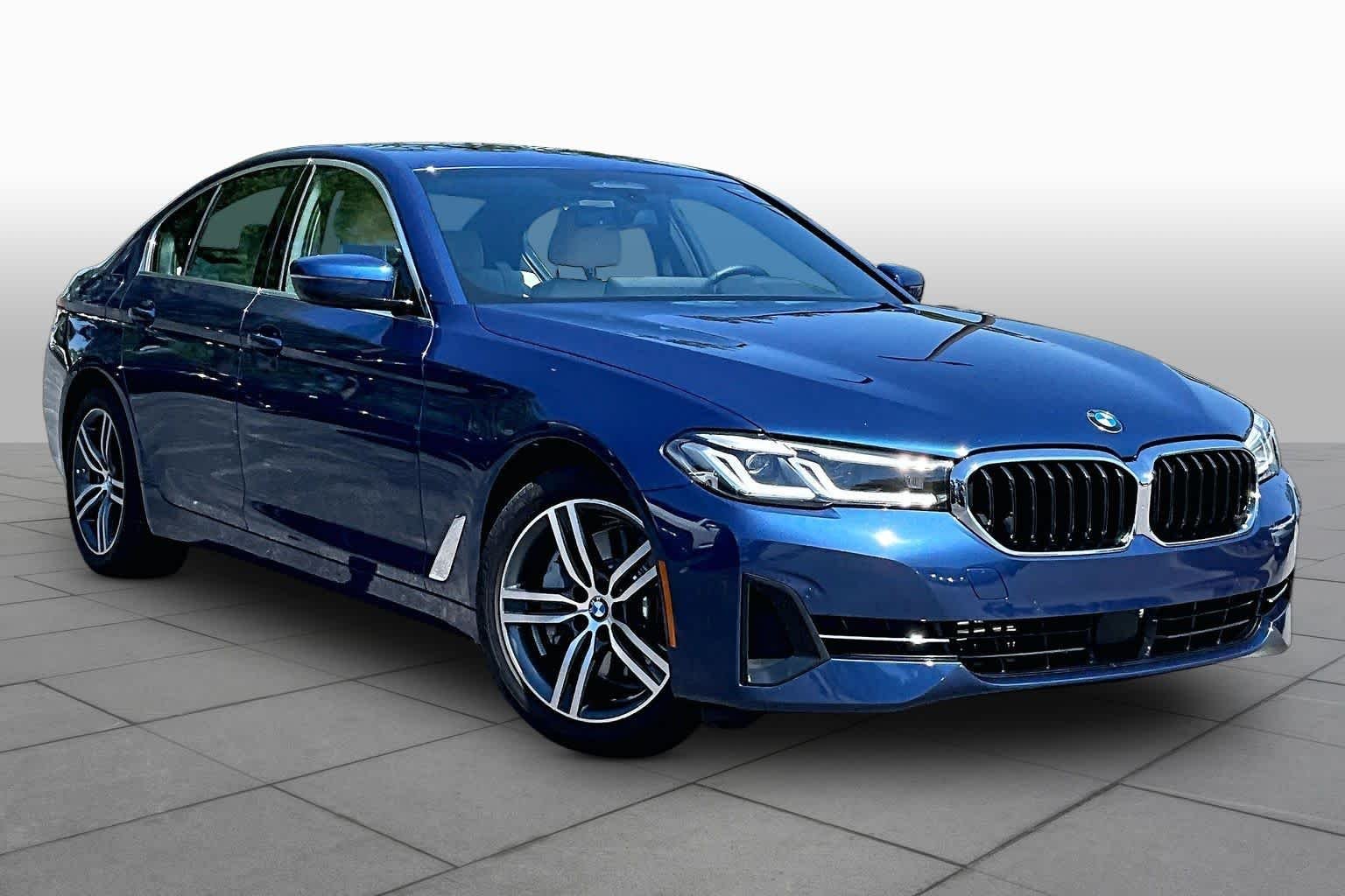 Certified Used 2023 Phytonic Blue Metallic BMW 530i image 3