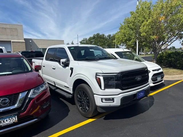 Certified Used 2024 White Ford Lariat image 1