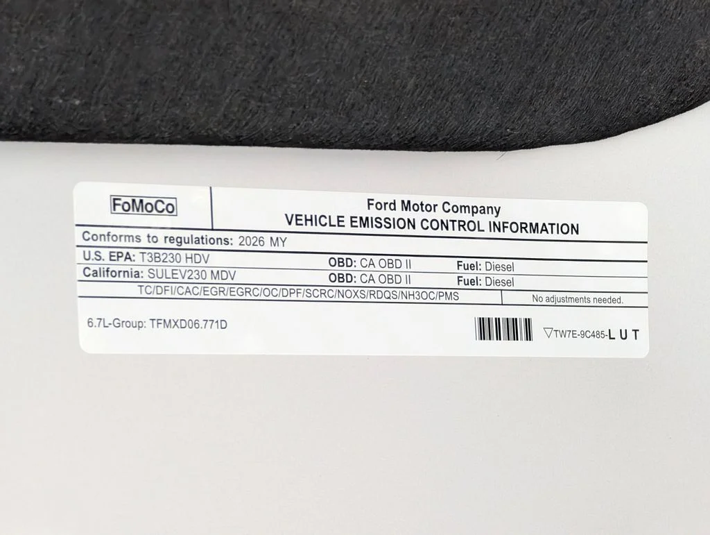 New 2026 Glacier Gray Metallic Tri-Coat Ford F-350® Platinum® image 35