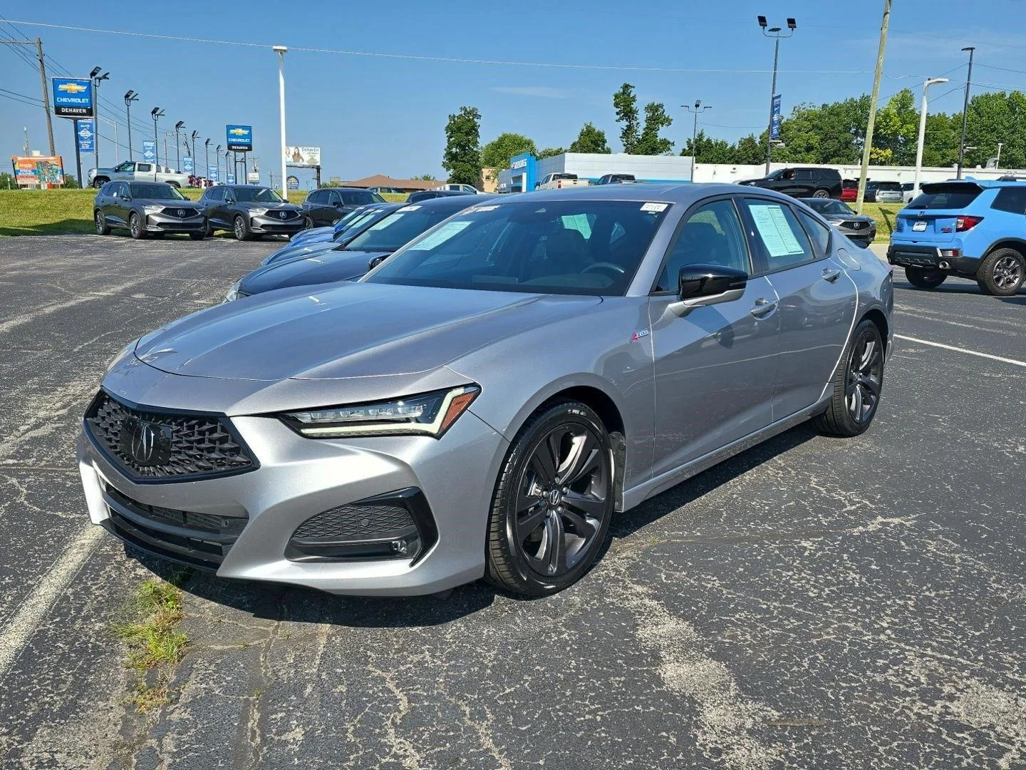Certified Used 2021 Lunar Silver Metallic Acura A-Spec image 5