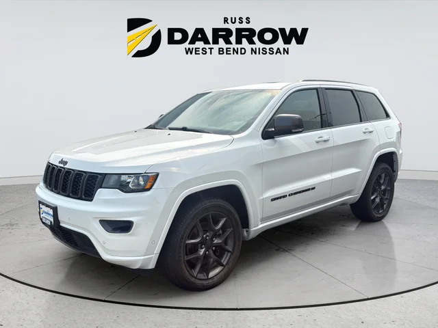 Used 2021 White Jeep Limited image 1