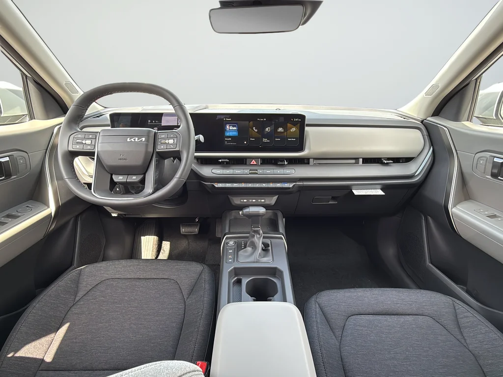 New 2027 Ivory Silver Kia LX image 14