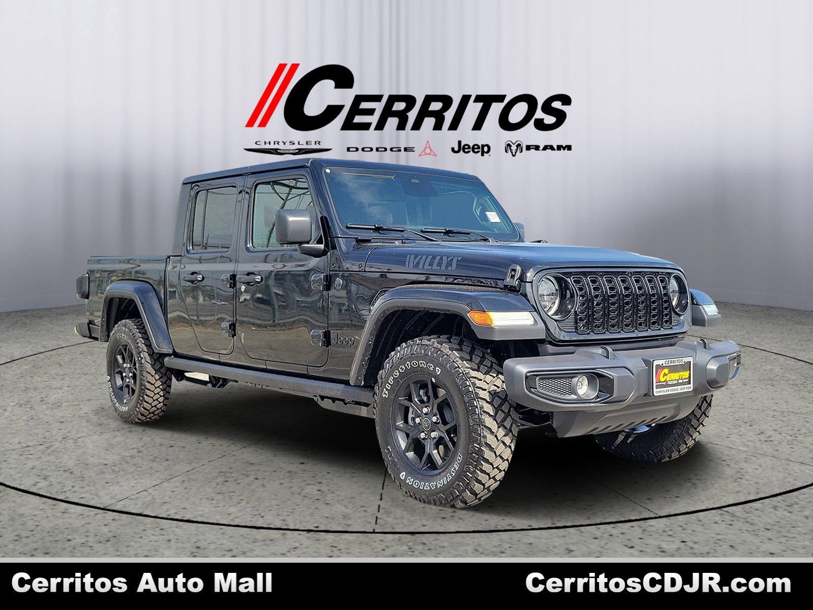 New 2026 Black Clear-Coat Exterior Paint Jeep Willys image 1