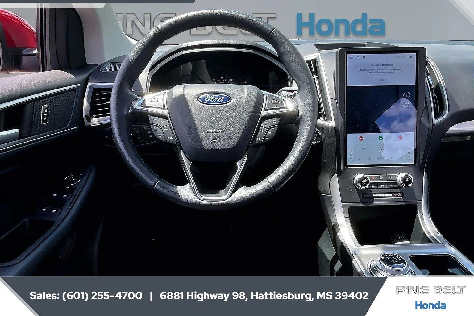 Used 2024 Rapid Red Metallic Tinted Clearcoat Ford SEL image 5