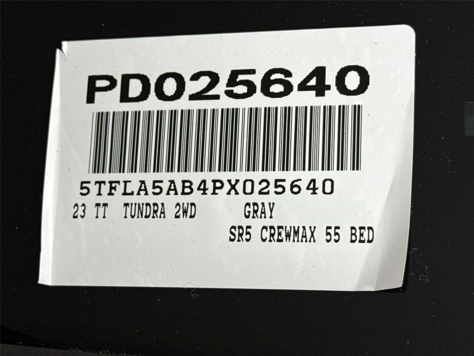 Used 2023 Magnetic Gray Metallic Toyota SR5 image 42
