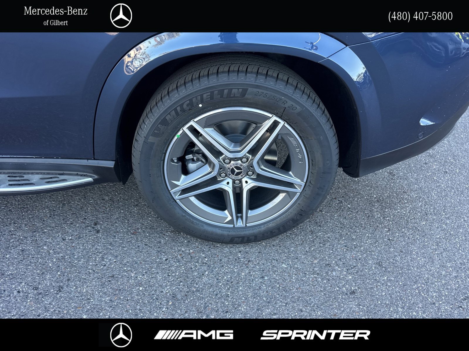 New 2026 Twilight Blue Metallic Mercedes-Benz GLE 450 Coupe image 8
