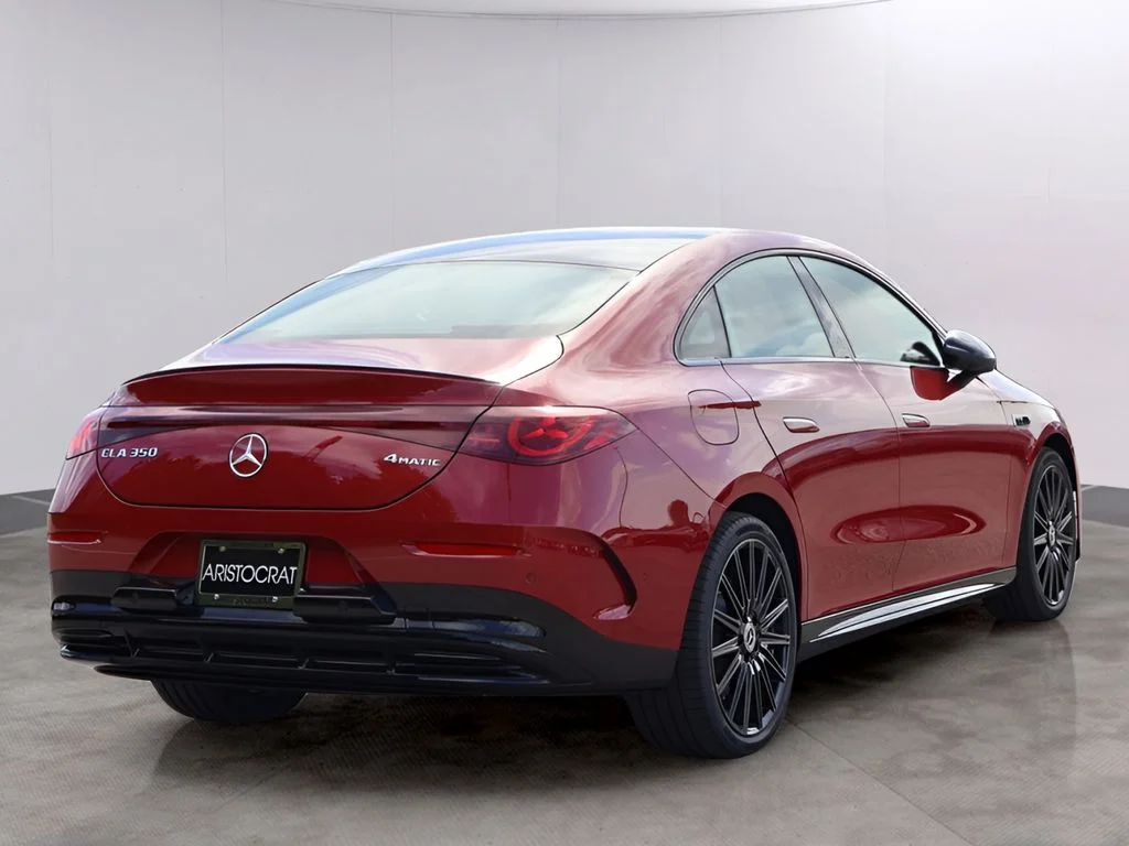 New 2027 MANUFAKTUR Patagonia Red Metallic Mercedes-Benz CLA 350 image 5