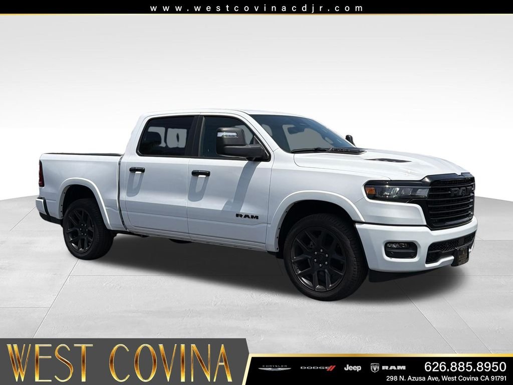 New 2025 Bright White Clear-Coat Exterior Paint RAM Laramie image 7