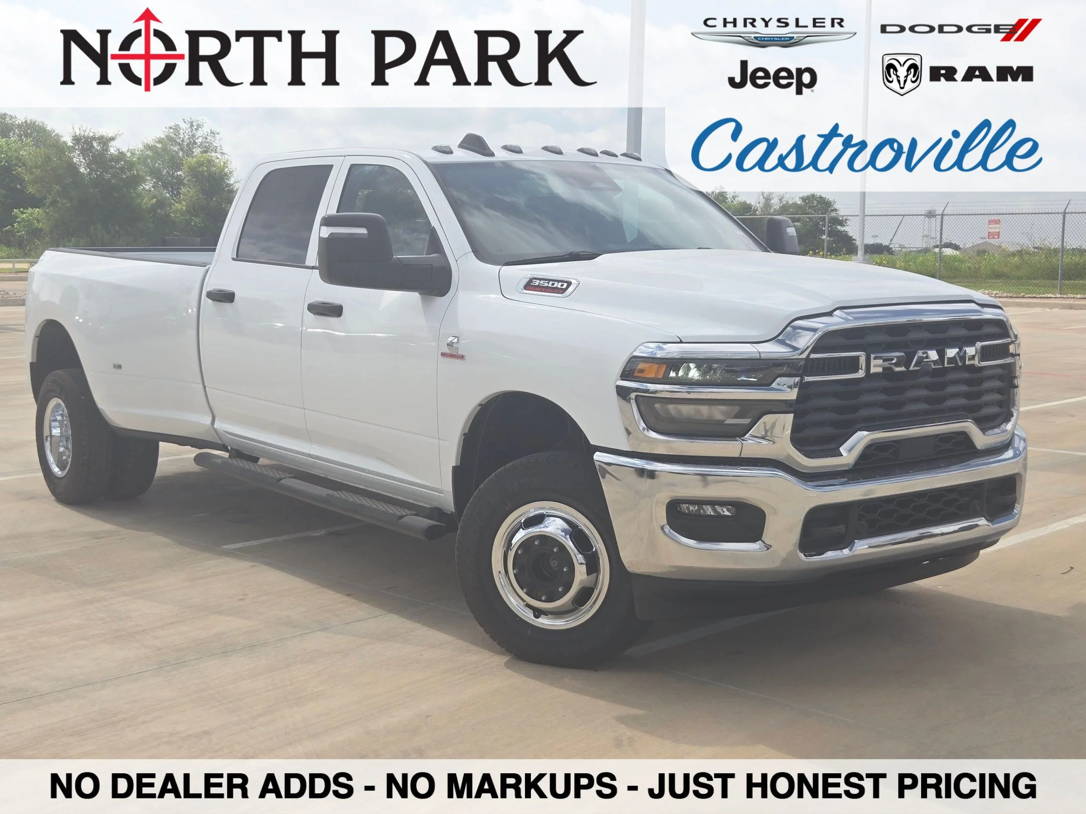 New 2026 Bright White Clear-Coat Exterior Paint RAM Tradesman image 1