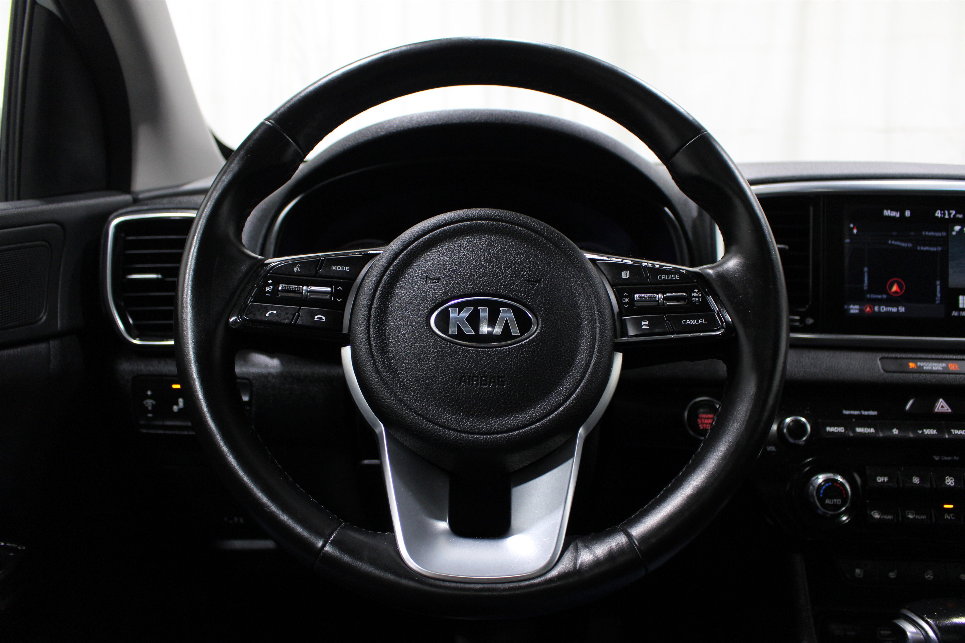Used 2021 Sparkling Silver Kia EX image 10