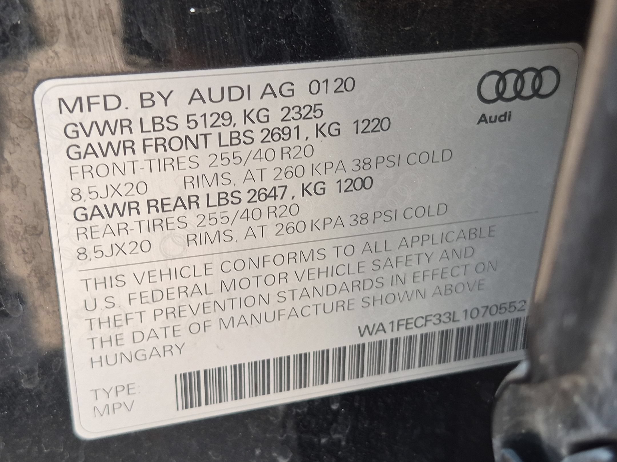 Used 2020 Black Metallic Audi S line Prestige image 35