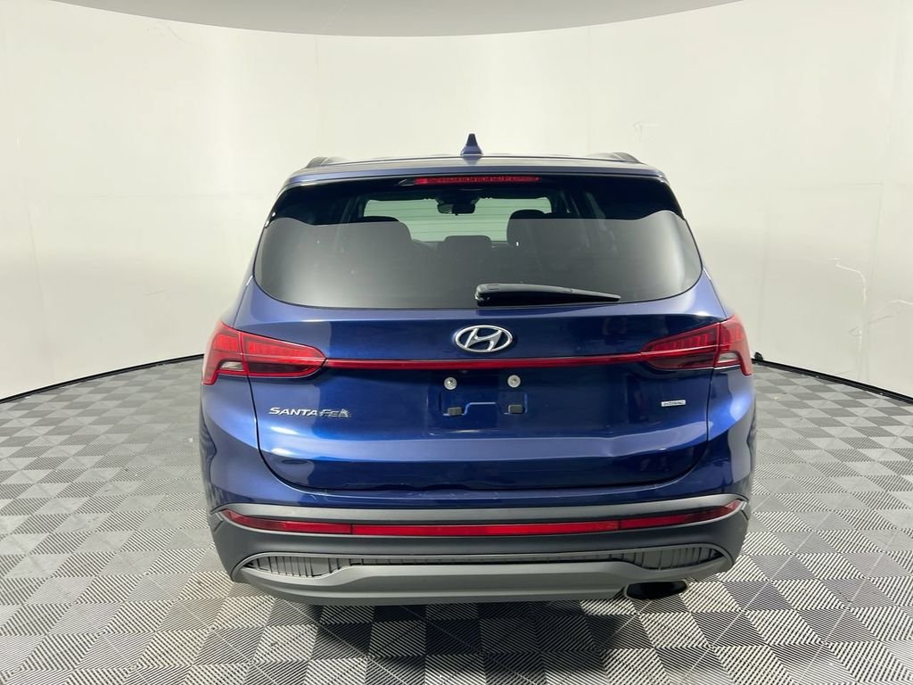 Used 2021 Blue Hyundai SE image 4