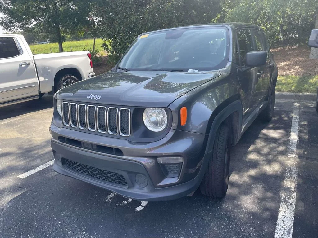 Used 2019 Granite Crystal Metallic Clearcoat Jeep Sport image 3