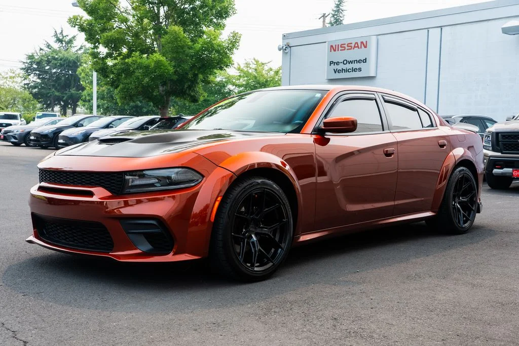 Used 2021 Orange Dodge R/T image 3