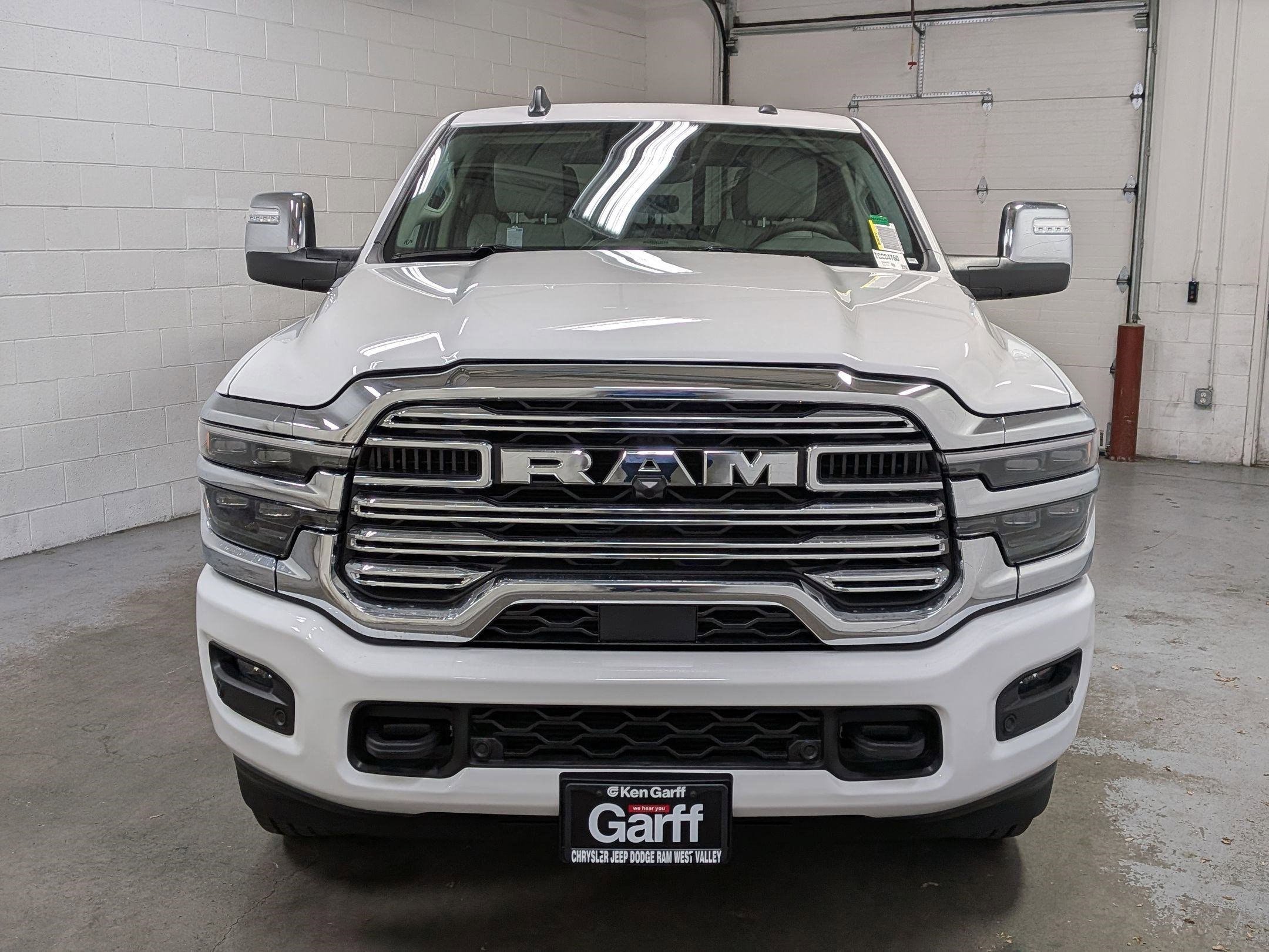 New 2026 Bright White Clear-Coat Exterior Paint RAM Laramie image 8