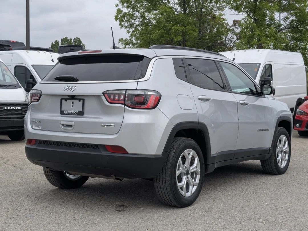 Certified Used 2025 Silver Jeep North - - 4x4 - Back Up Cam - Forward Collision - Remote Start & More! image 8