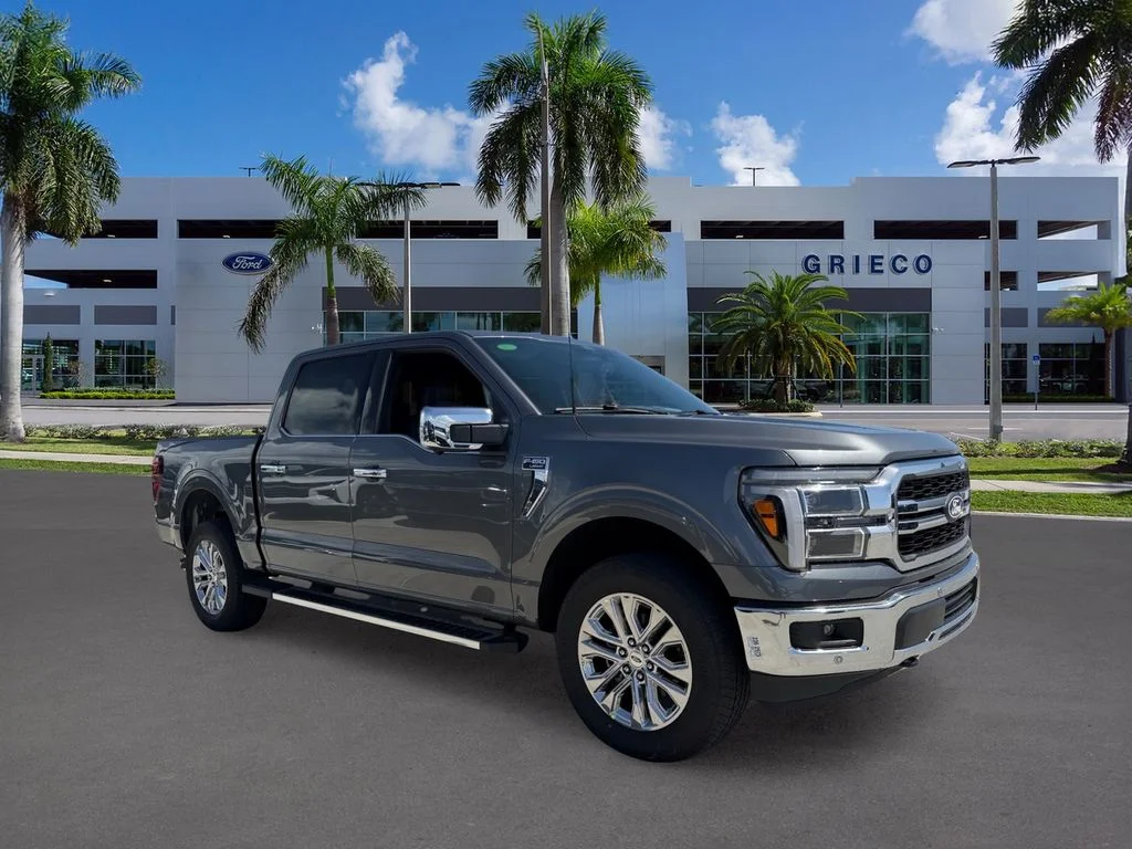New 2026 Carbonized Gray Metallic Ford Lariat® image 1