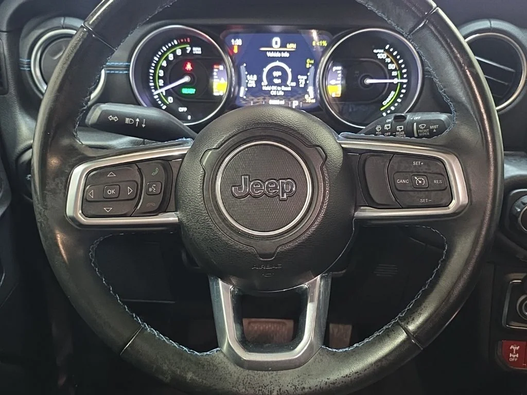 Used 2022 Sting-Gray Clearcoat Jeep Unlimited Rubicon 4xe image 15