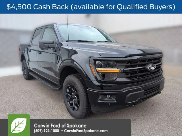New 2026 Antimatter Blue Metallic Ford XLT image 1