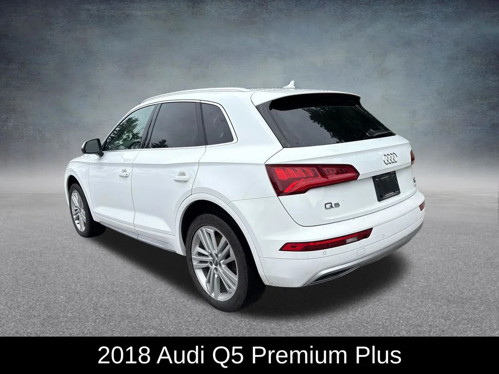Used 2018 White Audi 2.0T Premium Plus image 3