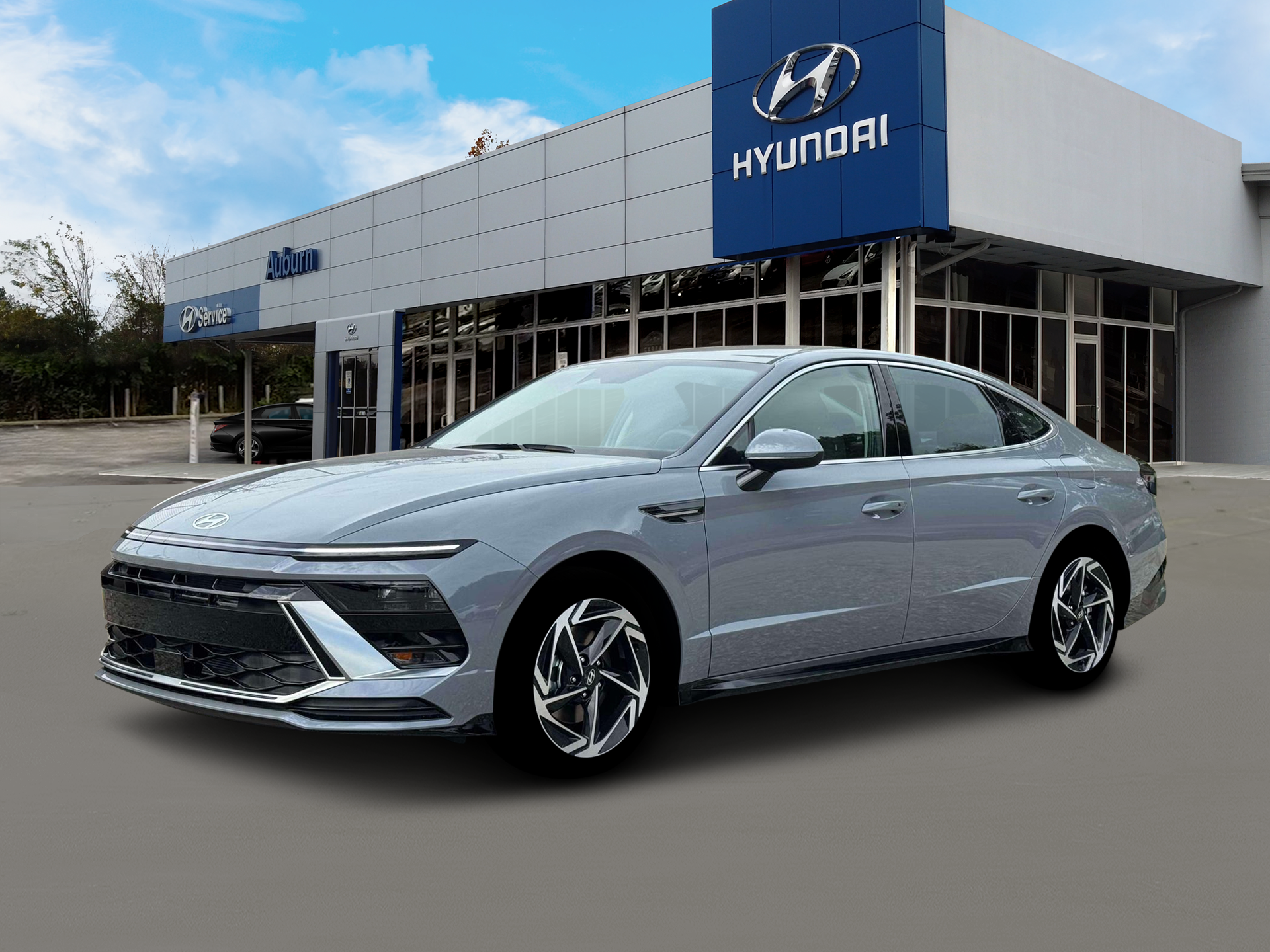 New 2026 Blue Hyundai SEL Sport image 2