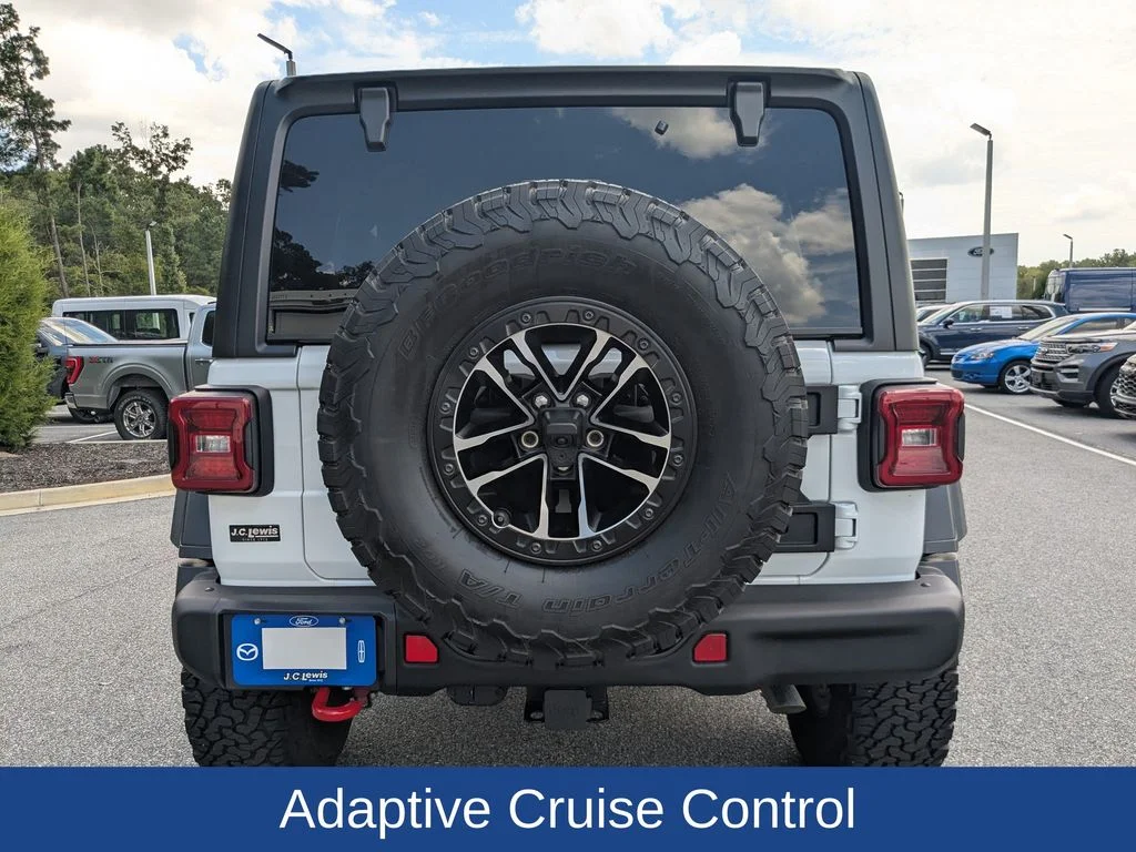 Used 2024 Bright White Clearcoat Jeep Rubicon image 5